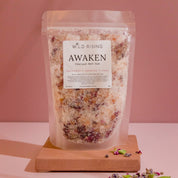 Obudź się - Sól do kąpieli lawendowa, jaśminowa i różana 125g