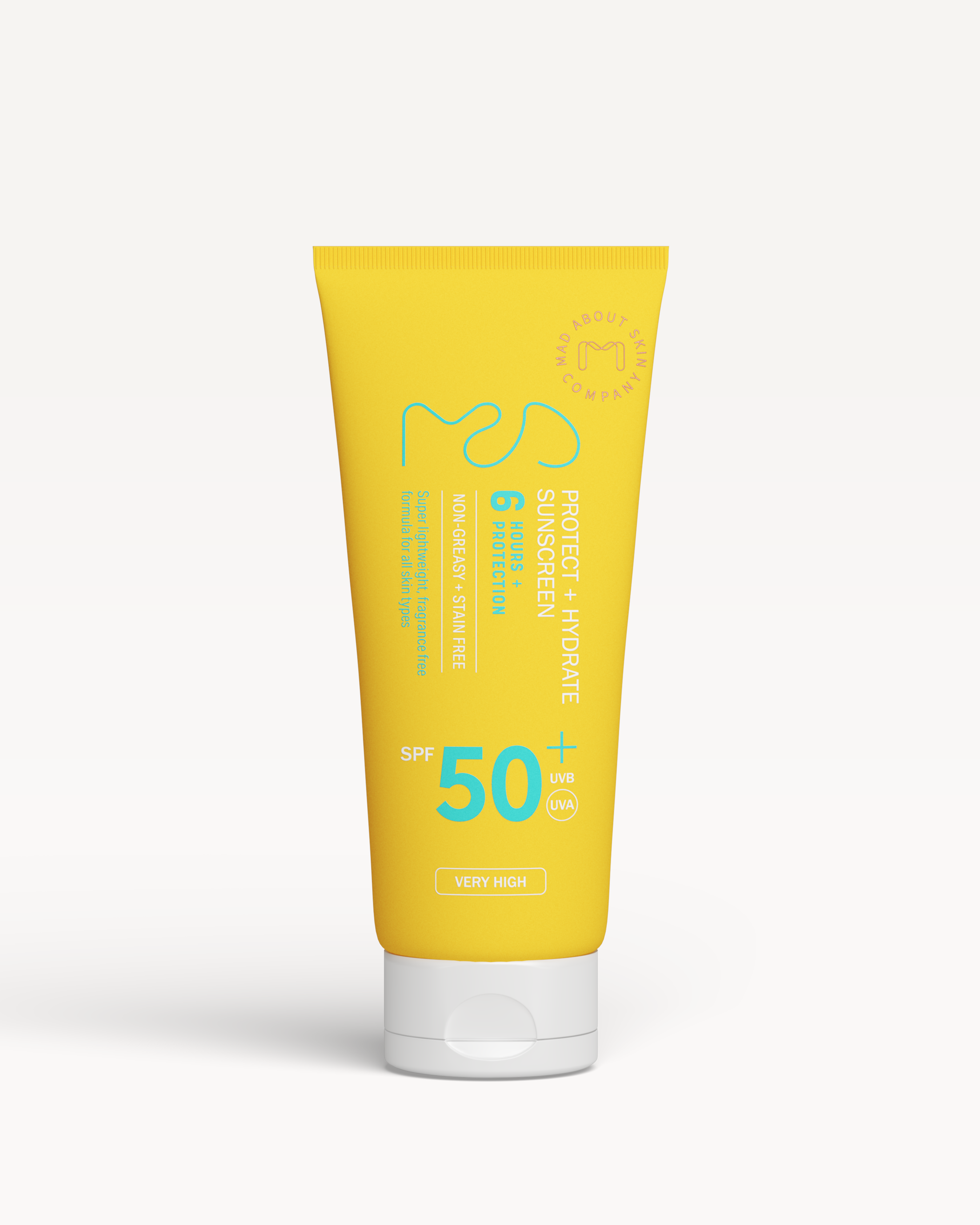 Daily facial sunscreen texture designed to protect against UVA and UVB rays while delivering moisturiser-like hydration.