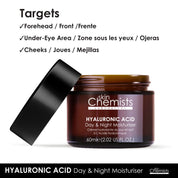 Crème de jour hydratante à l'acide hyaluronique 60 ml