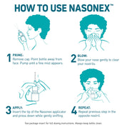 Nasonex 24HR Allergy Nasal Spray – Non-Drowsy, Scent-Free, Prescription-Strength (120 Sprays)