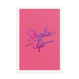 Shake It Up Framed Photo Paper Poster