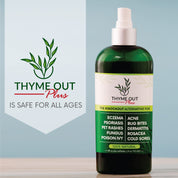 Thyme Out Plus All-Natural Skin Soothing Spray — Eczema, Rosacea, Psoriasis & More | Thyme Out