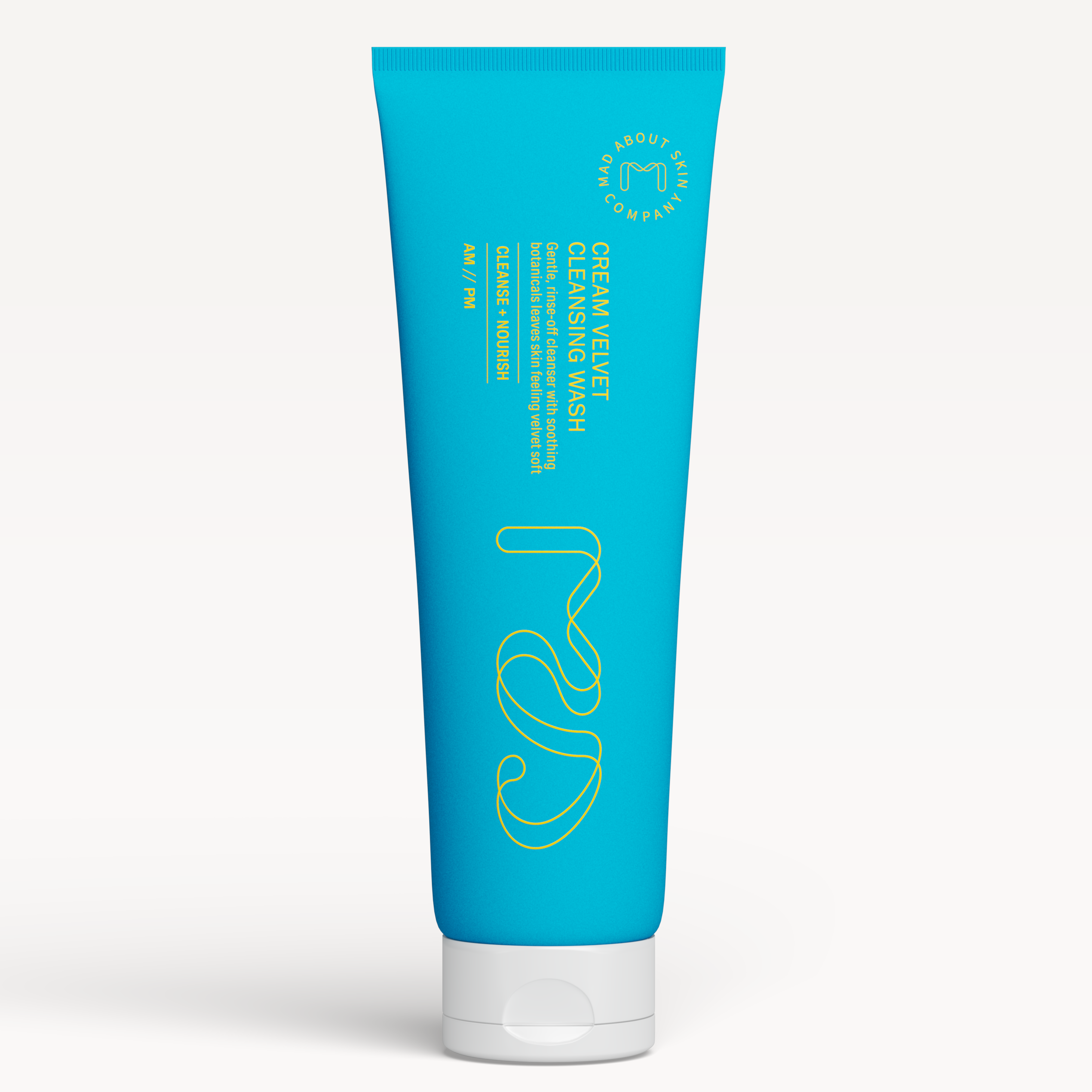 Creamy velvet face cleanser designed to gently remove makeup and impurities while soothing and nourishing sensitive skin.