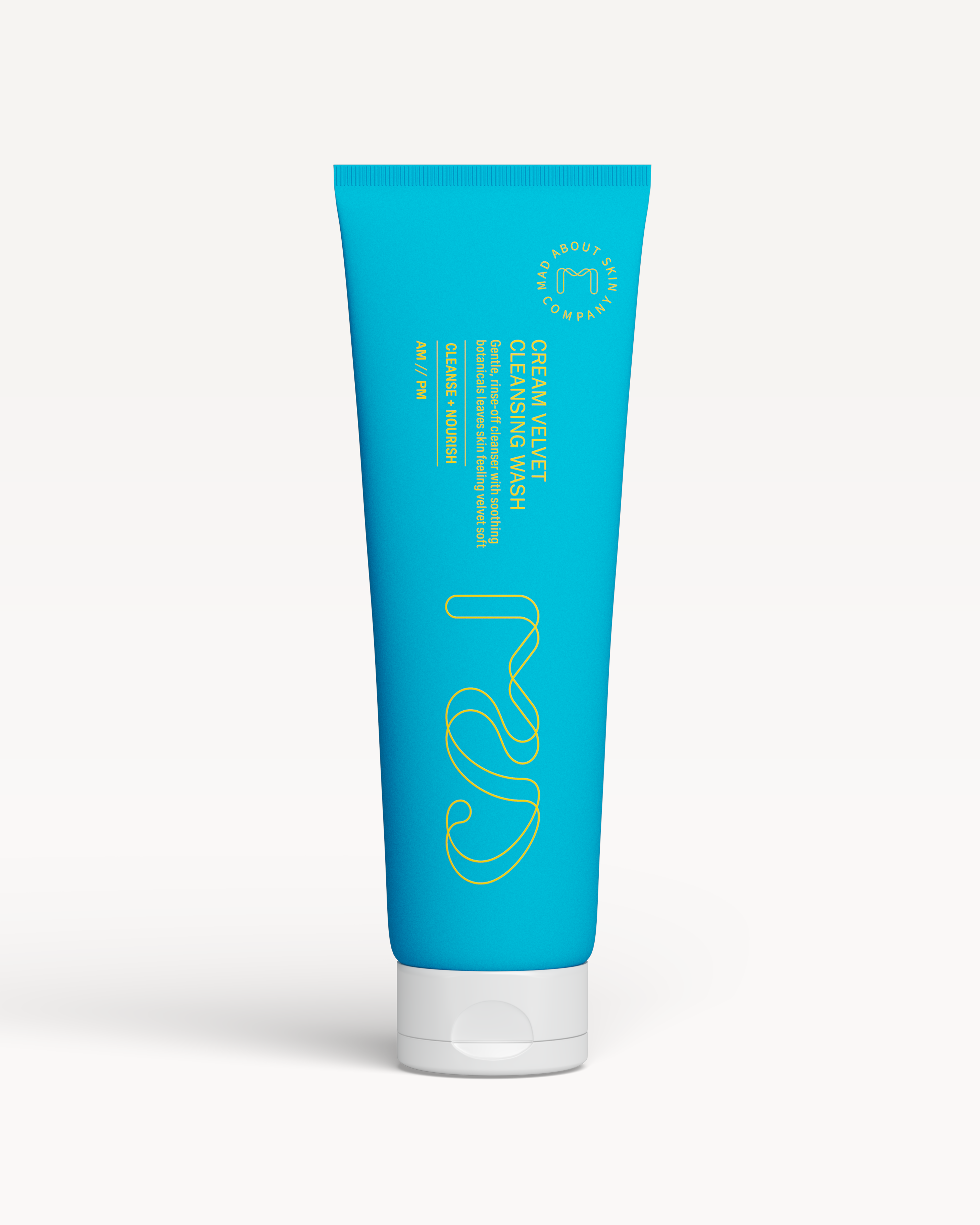 Creamy velvet face cleanser designed to gently remove makeup and impurities while soothing and nourishing sensitive skin.